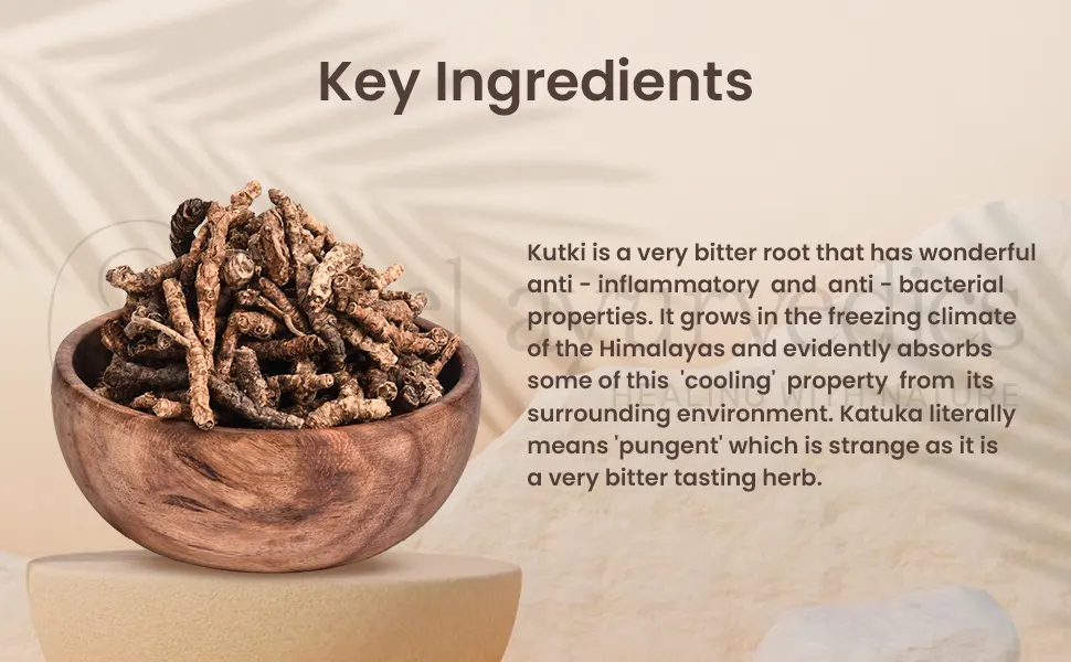 Neel Ayurvedics Kutki Powder Key Ingredients