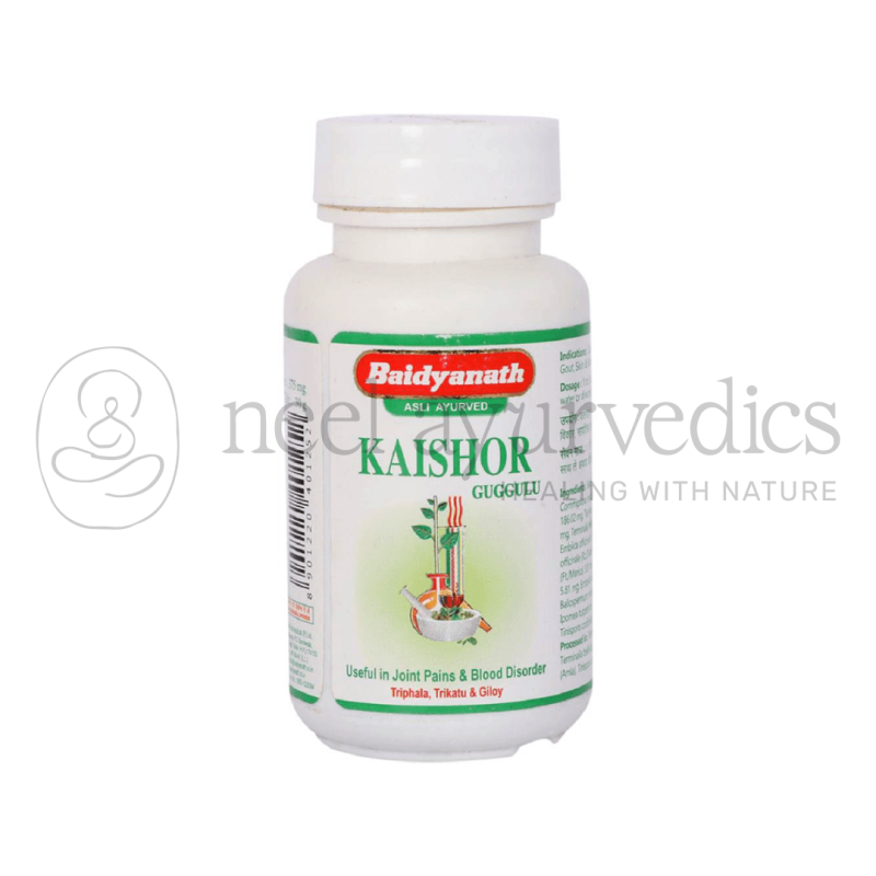 Baidyanath Kaishore Guggulu – 80 Tablets