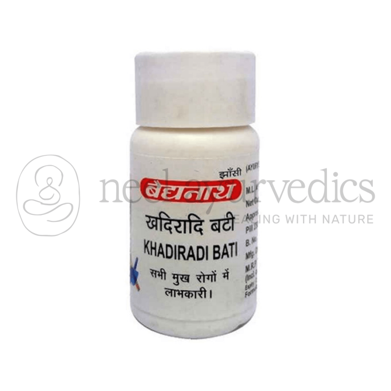 Baidyanath Khadiradi Bati – 10gm