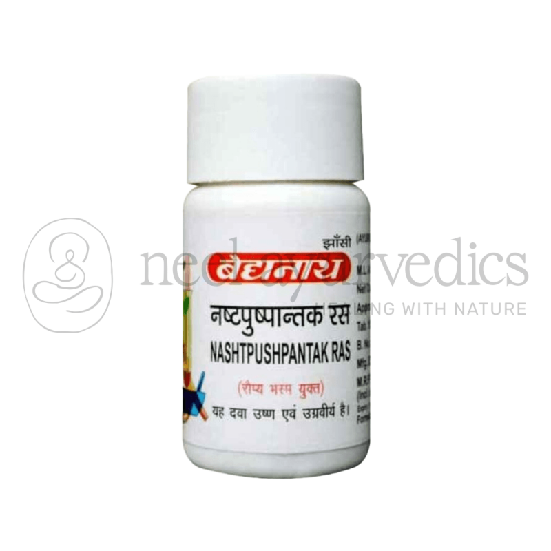 Baidyanath Nashtpushpantak Ras – 80 Tablets