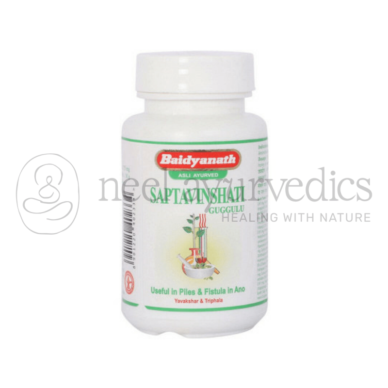 Baidyanath Saptavinshati Guggulu – 80 Tablets