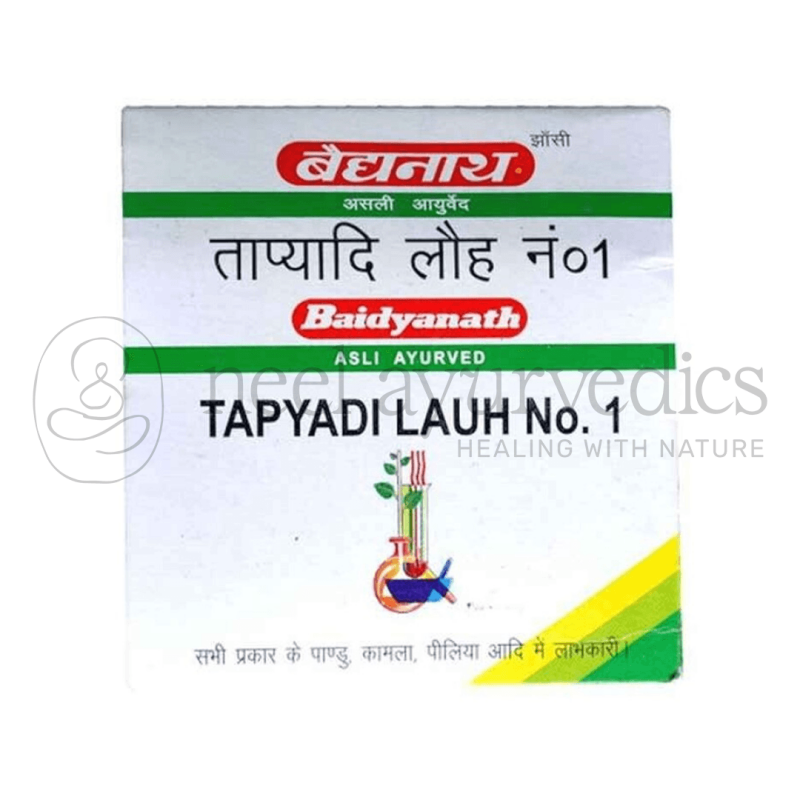 Baidyanath Tapyadi Lauh No.1 – 20 Tablets