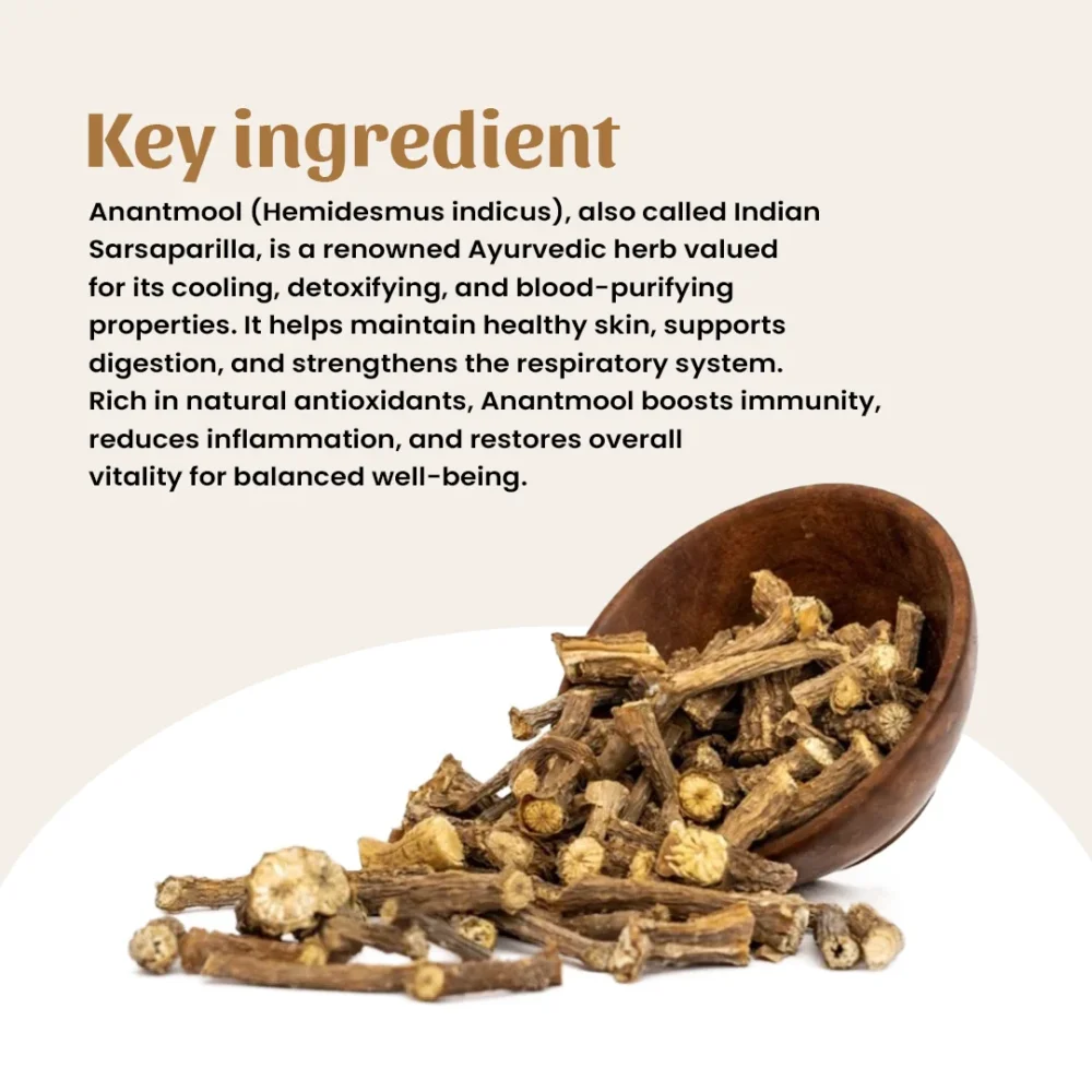 Anantmool Powder Ingredient