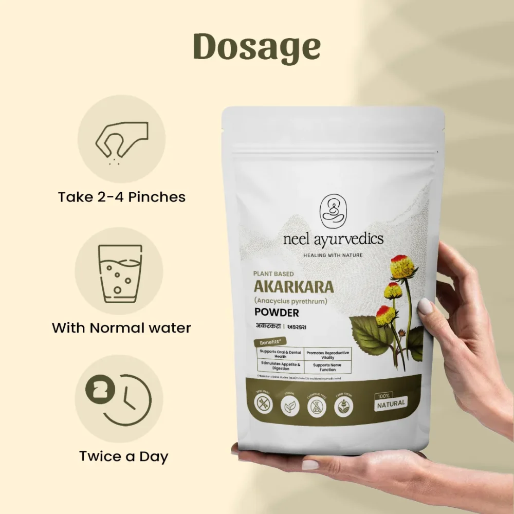 Akarkara Powder Dosage