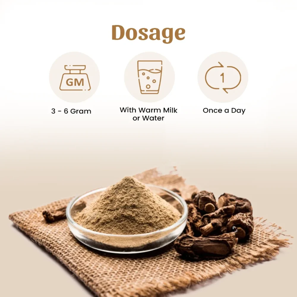 Anantmool Powder Dosage