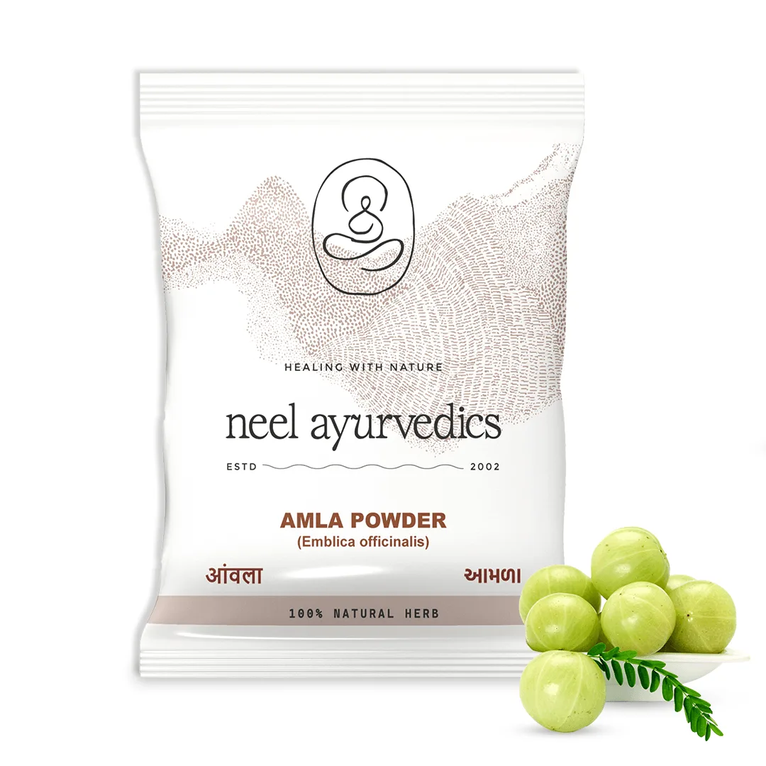Neel Ayurvedics Amla (Emblica officinalis) Powder | Natural Source of Vitamin C | Helps to Boosts Immunity