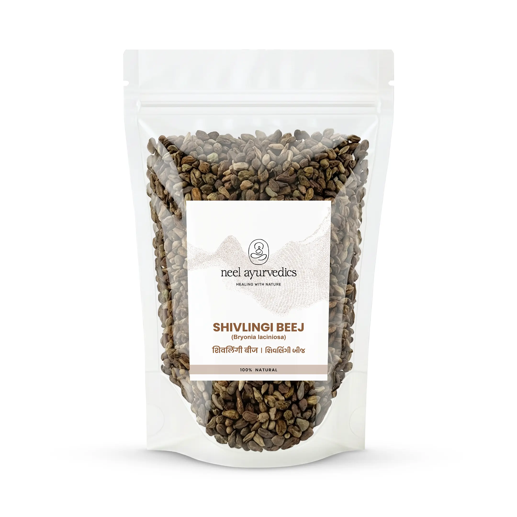 Shivlingi Beej Whole Herb Mockup Neel Ayurvedics Shivlingi Beej