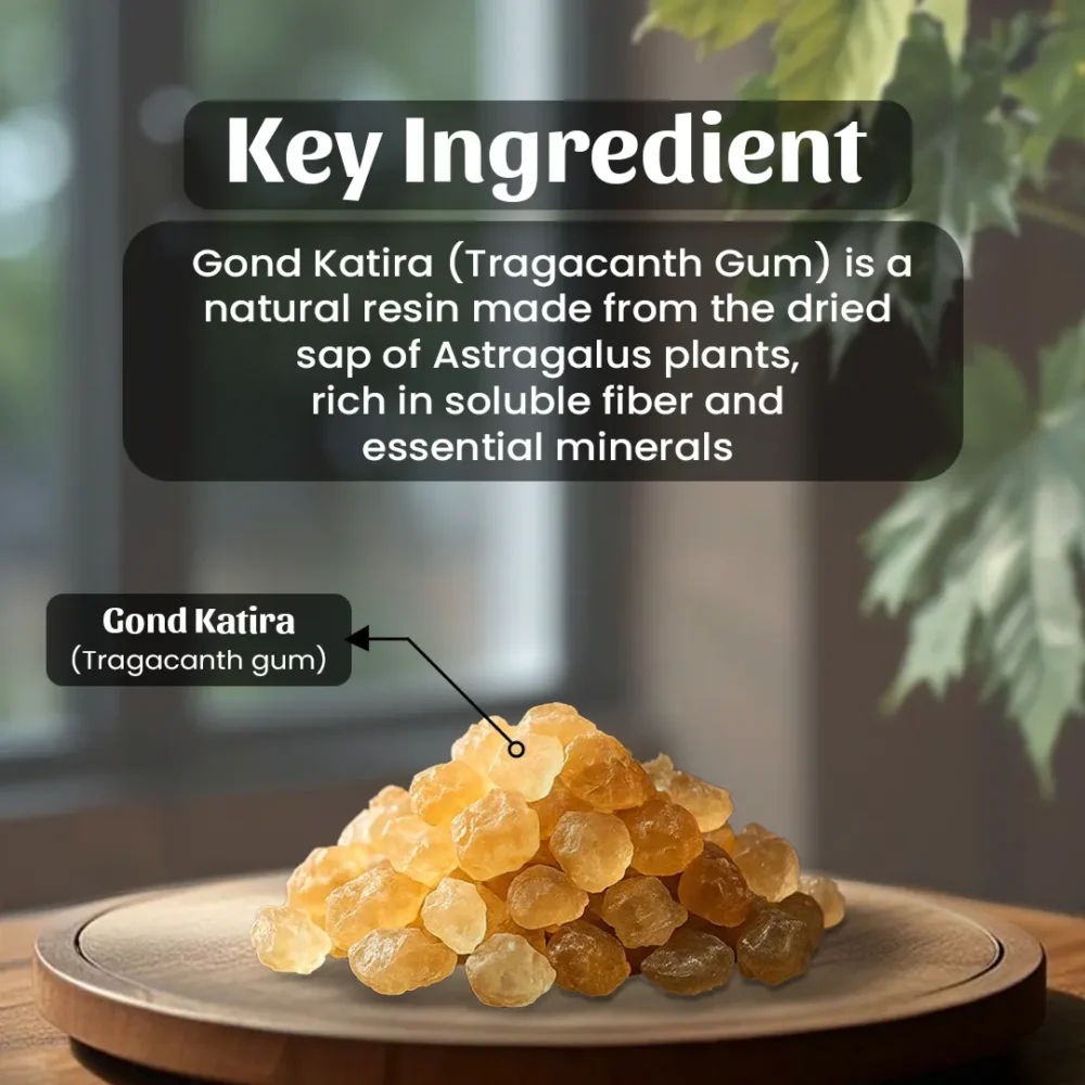 Ingredients of Gond Katira