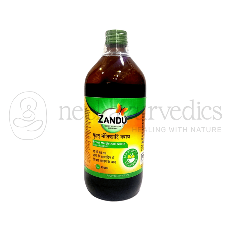 Zandu Manjisthadi Quath (Brihat) – 450 Ml