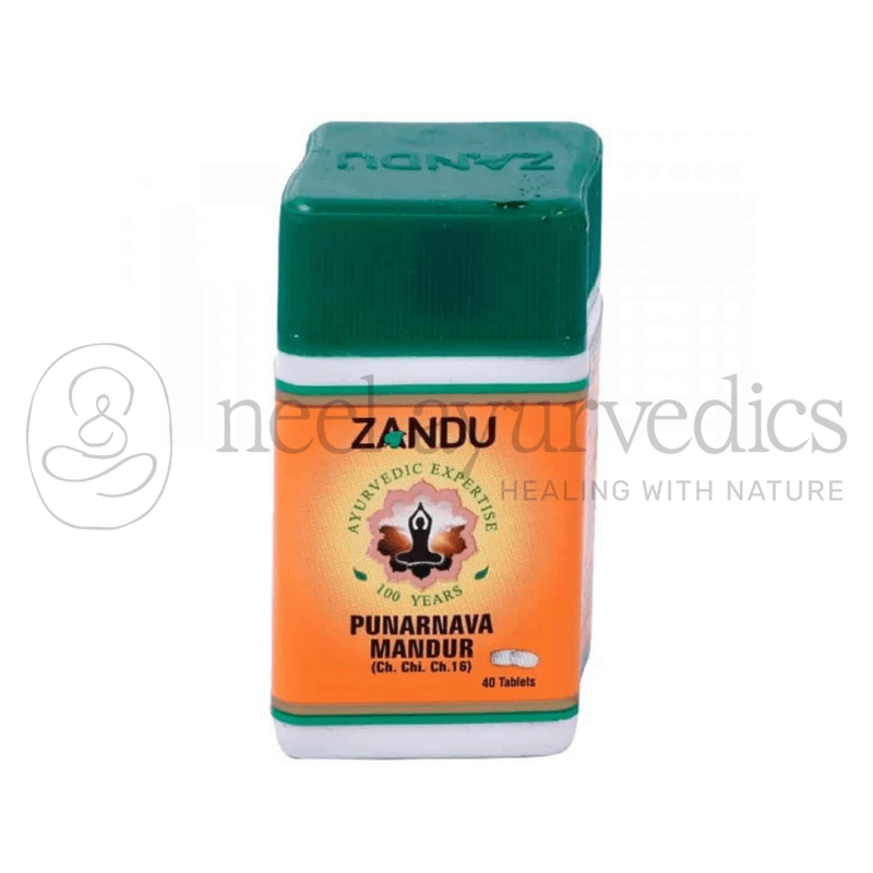 Zandu Punarnava Mandur – 40 Tab