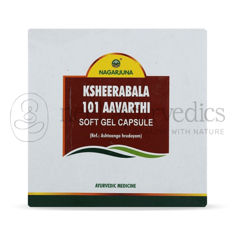 Nagarjuna Kerala Ksheerabala Aavarthi 101 Capsules – 100 Caps