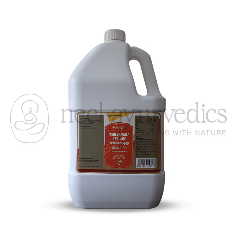 Nagarjuna Kerala Ksheerabala Thailam – 5 L