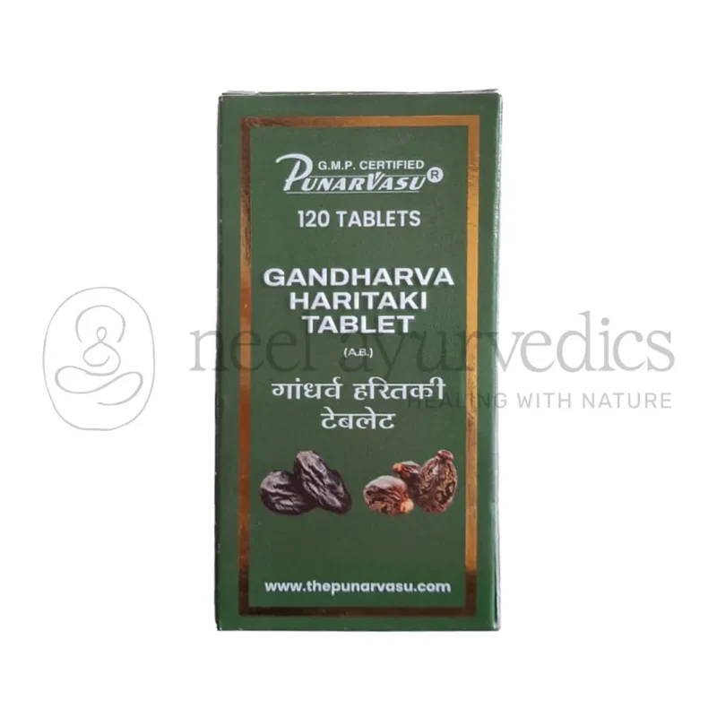Punarvasu Gandharva Haritaki Tablets - 120 Tabs