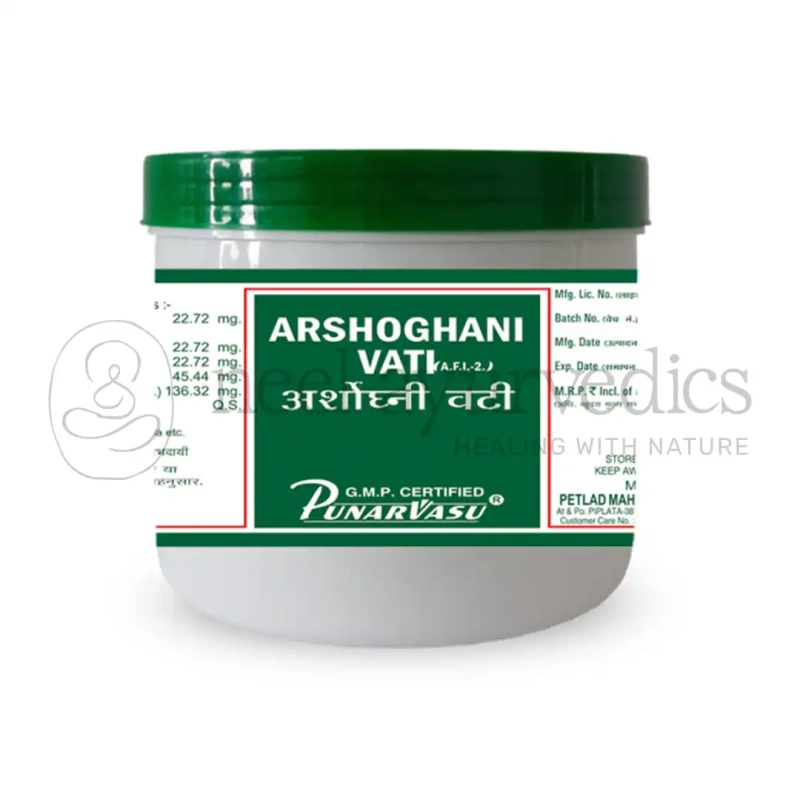 Punarvasu Arshoghani Vati -500 Gm (Bulk Pack)