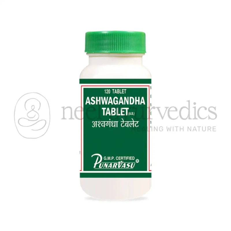Punarvasu Ashwagandha Tablets – 120 Tabs