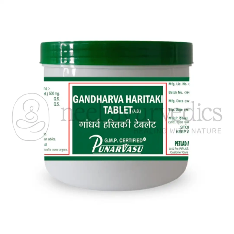 Punarvasu Gandharva Haritaki Tab (Bulk Pack)
