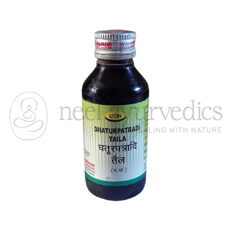 Lion Dhaturpatradi Taila – 50 ml