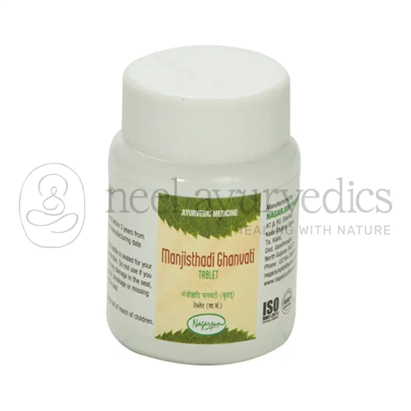 Nagarjun Manjisthadi Ghanvati – 60 Tab