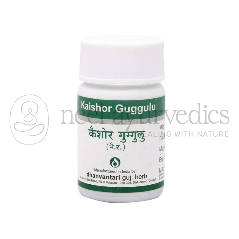 Dhanvantari Kaishor Guggulu Kishor Guggulu Tablets Grams