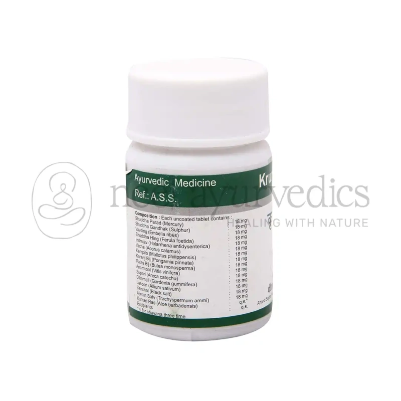 Dhanvantari Krumikuthar Ras Tablets