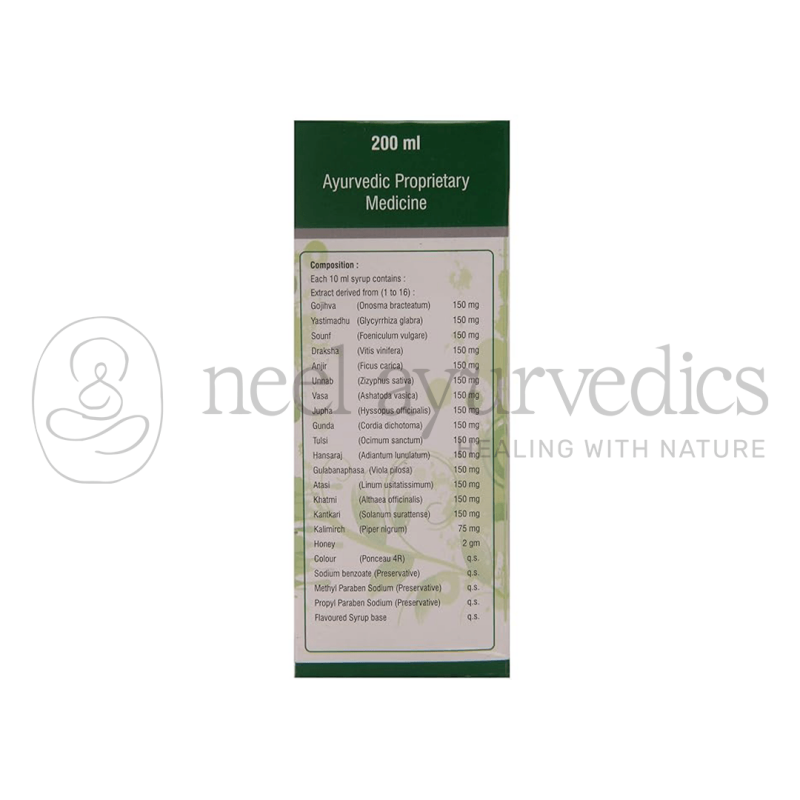 Dhanvantari Goji Syrup – 200 ml