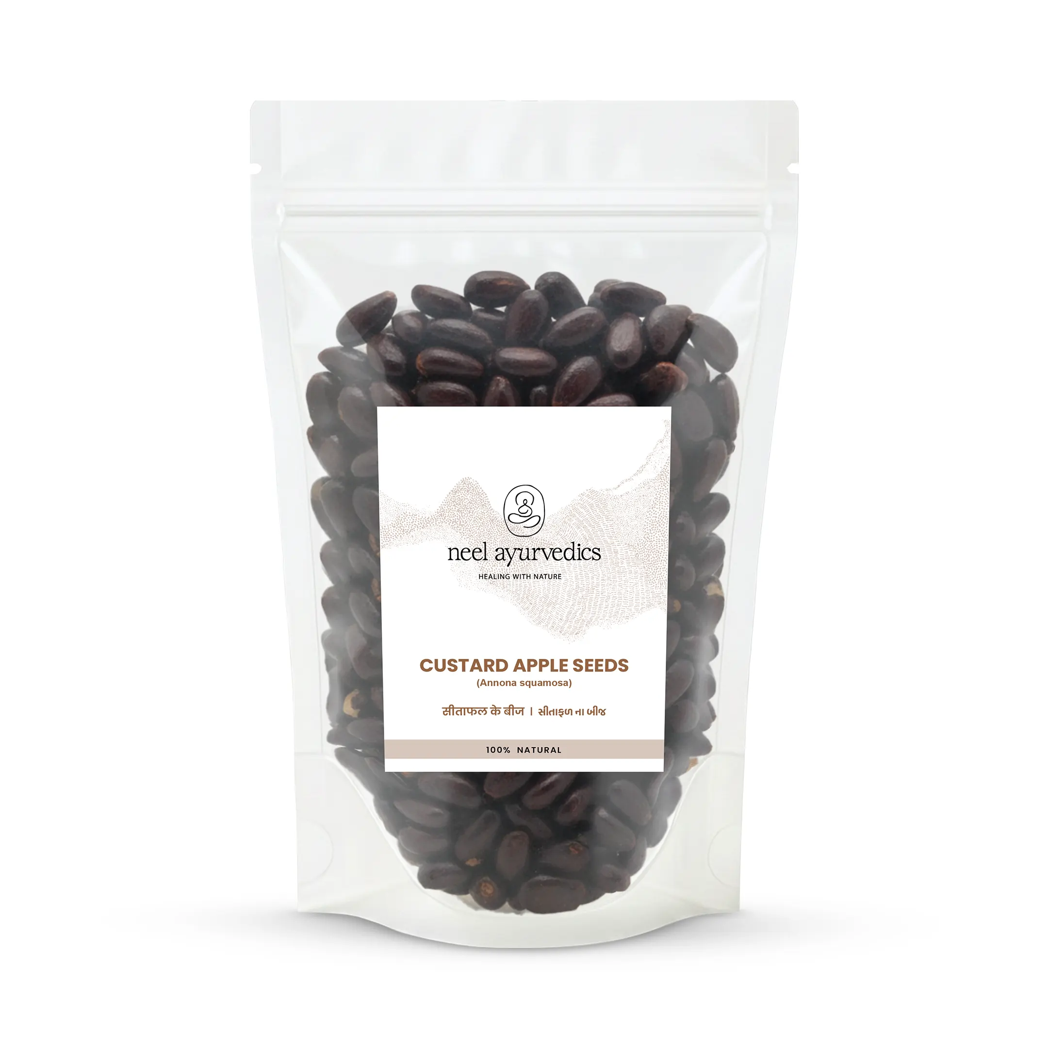 Custard Apple Seeds Whole Herbs Mockup Custard Apple Seeds