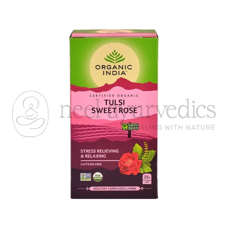 Organic India Tulsi Sweet Rose