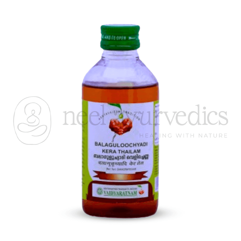 Vaidyaratnam Balaguloochyadi Kera Thailam – 200ML