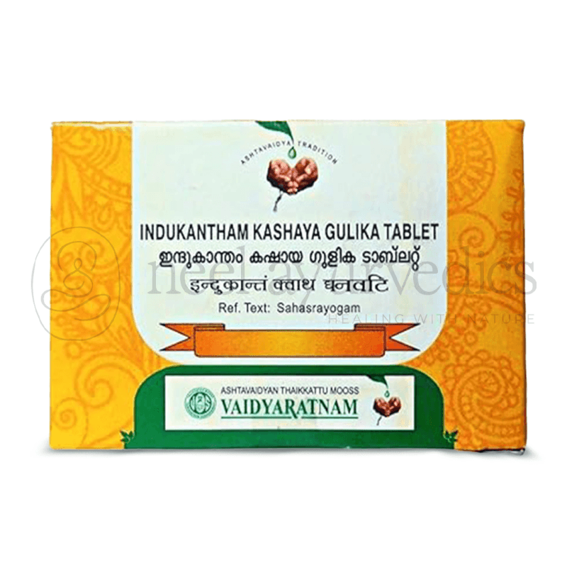Vaidyaratnam Indukantham Kashaya Gulika Tablets