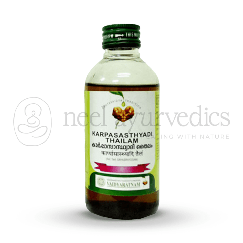 Vaidyaratnam Karpasasthyadi Thailam