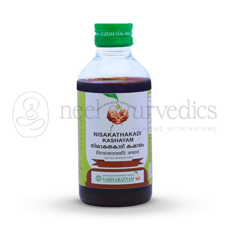 Vaidyaratnam Nisakathakadi Kashayam – 200 ml