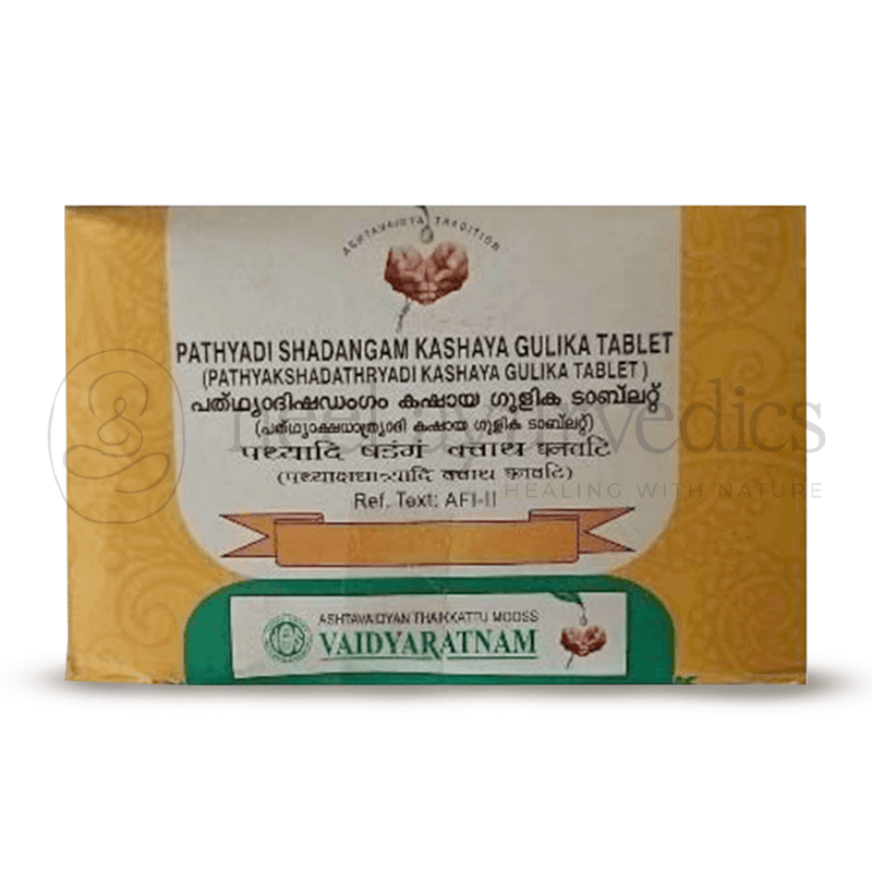 Vaidyaratnam Pathyadishadangam Kashaya Gulika Tablet