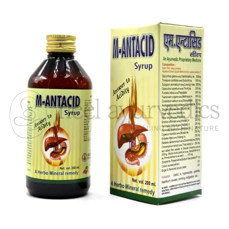 Maharshi Badri M Antacid Syrup – 200 ml