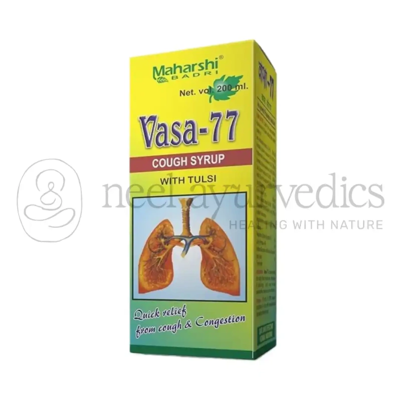 Maharshi Badri Vasa 77 Cough Syrup – 200 ml