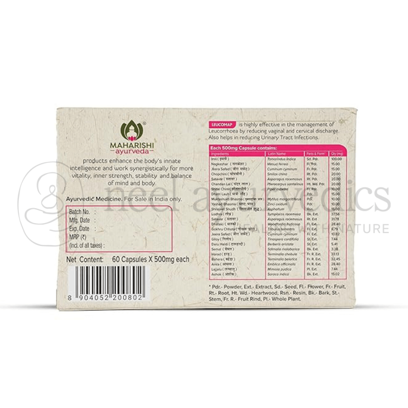 Maharishi Ayurveda Leucomap Capsule – 60 Cap