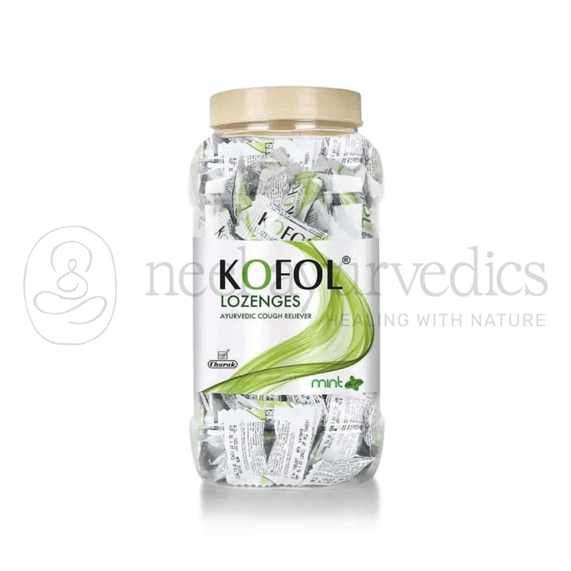 Charak Kofol Lozenges Jar (Mint)