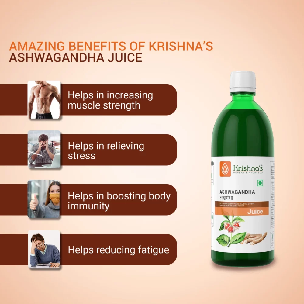 Krishna’s Herbal And Ayurveda Ashwagandha Juice