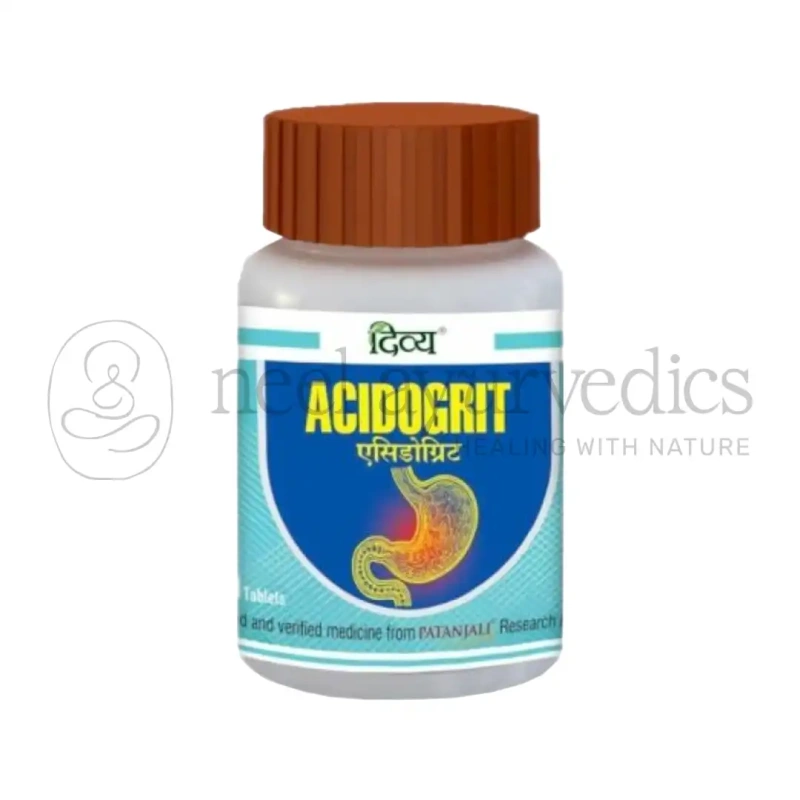 Patanjali Divya Acidogrit Tablet- 60 Tab