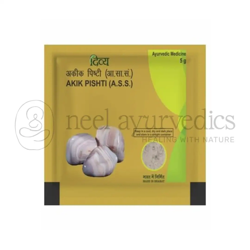 Patanjali Divya Akik Pishti – 5 Gm