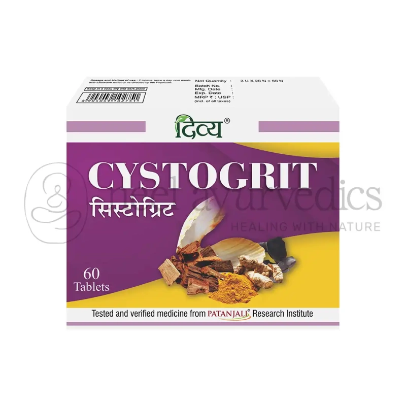 Patanjali Divya Cystogrit – 60 Tab