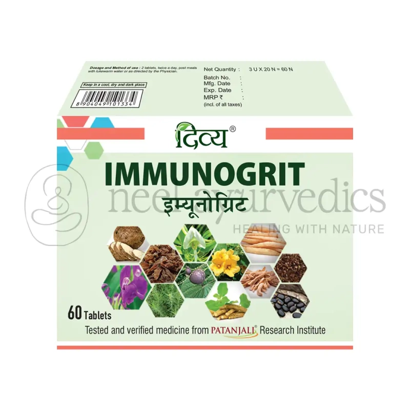 Patanjali Divya Immunogrit- 60 Tab