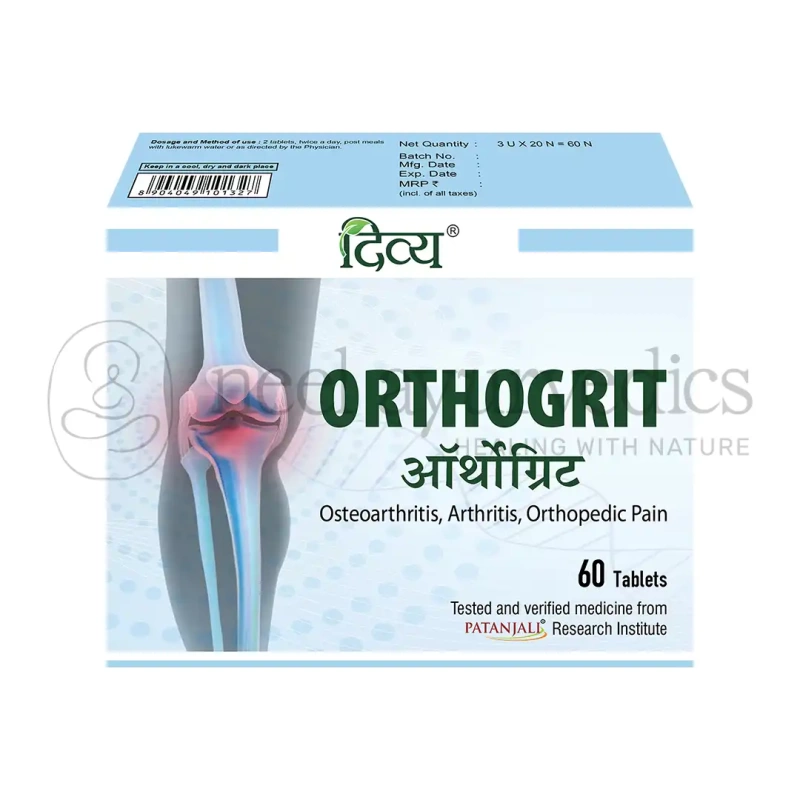 Patanjali Divya Orthogrit Tablet