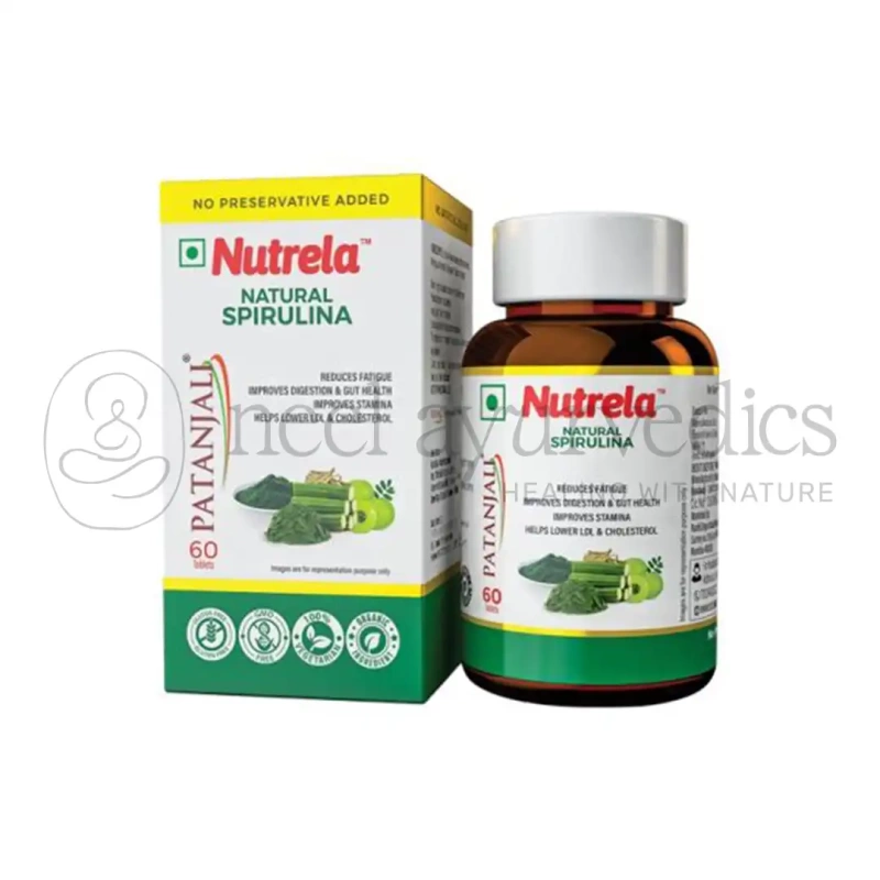 Patanjali Nutrela Spirulina Natural