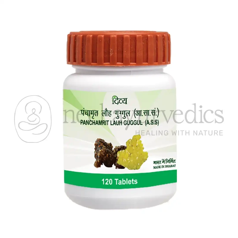 Patanjali Panchamrit Lauh Guggul – 120 Tab