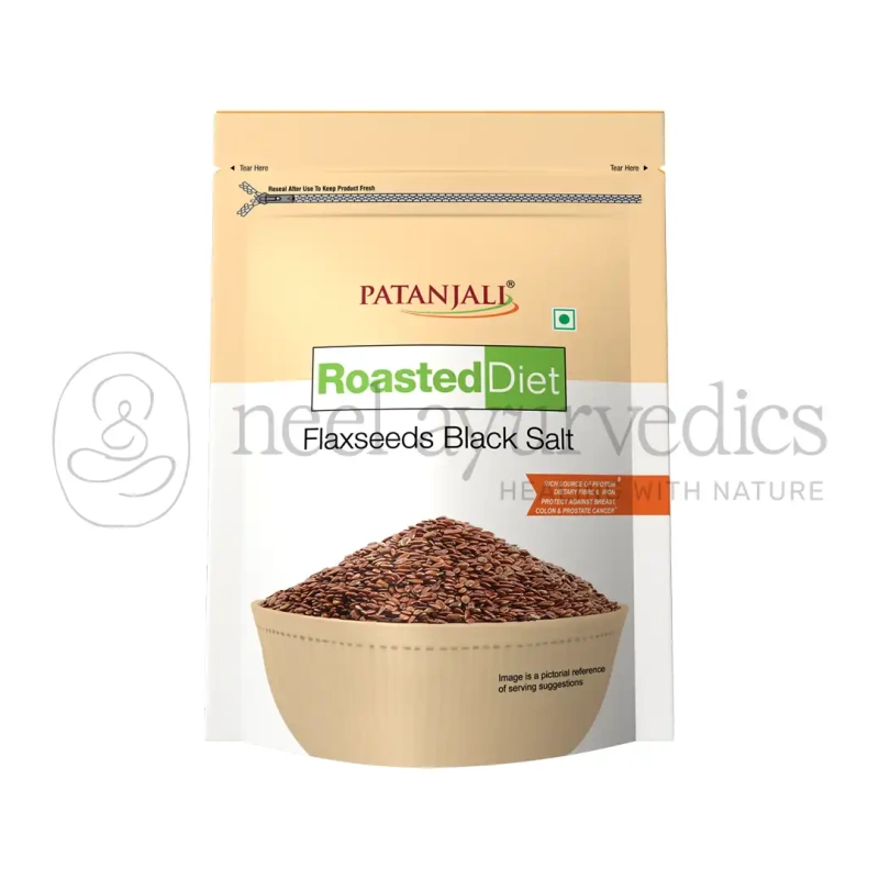 Patanjali Roasted Diet- Flaxseed Black Salt – 150 Gm
