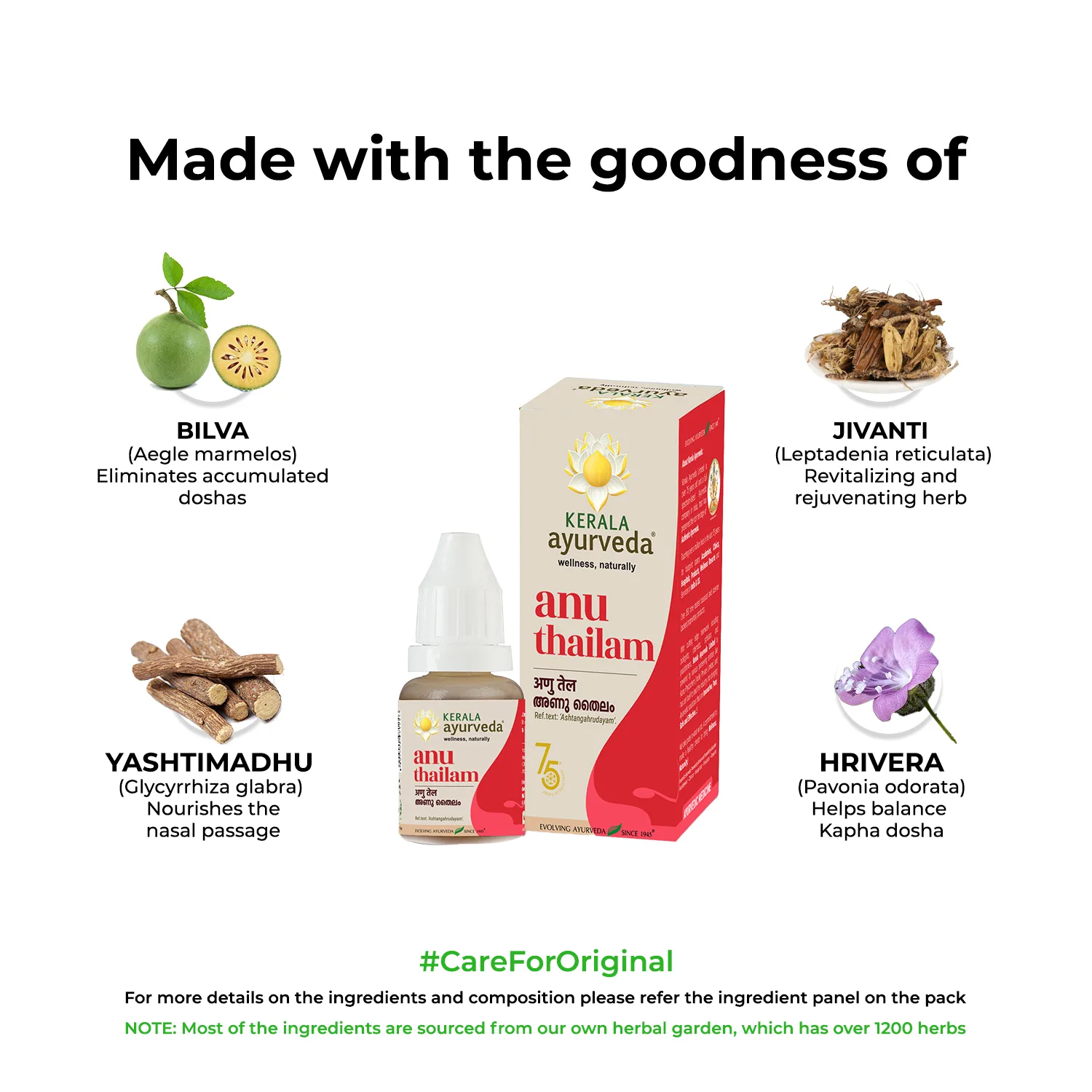 Kerala Ayurveda Anu Thailam -10 ml