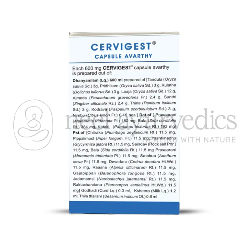 Kerala Ayurveda Cervigest Capsule -100 Cap