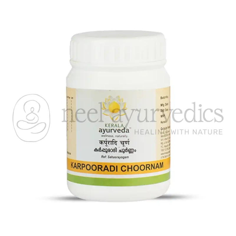 Kerala Ayurveda Karpooradi Choornam – 50 Gm