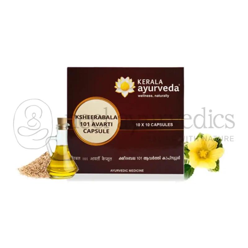 Kerala Ayurveda Ksheerabala 101 Avarti Capsule – 100 Cap