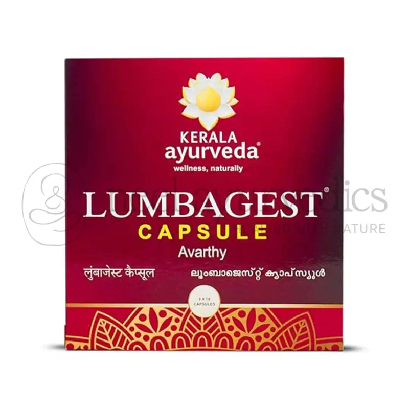 Kerala Ayurveda Lumbagest Capsules – 100 Cap